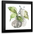 thumbnail image 1 of Paschke, Chris 20x20 Black Modern Framed Museum Art Print Titled - Two Vases III, 1 of 5
