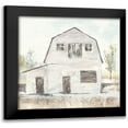 thumbnail image 1 of Paschke, Chris 20x20 Black Modern Framed Museum Art Print Titled - White Barn VI, 1 of 5