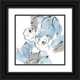 thumbnail image 1 of Paschke, Chris 20x20 Black Ornate Wood Framed with Double Matting Museum Art Print Titled - Blue Neutrals I, 1 of 4