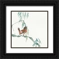 thumbnail image 1 of Paschke, Chris 20x20 Black Ornate Wood Framed with Double Matting Museum Art Print Titled - Russet Sparrow, 1 of 4