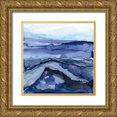 thumbnail image 1 of Paschke, Chris 20x20 Gold Ornate Wood Framed with Double Matting Museum Art Print Titled - Bluescape V, 1 of 4