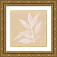 thumbnail image 1 of Paschke, Chris 20x20 Gold Ornate Wood Framed with Double Matting Museum Art Print Titled - Leaf Study I, 1 of 4