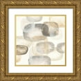thumbnail image 1 of Paschke, Chris 20x20 Gold Ornate Wood Framed with Double Matting Museum Art Print Titled - Neutral Stones IV, 1 of 4