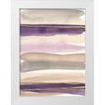 thumbnail image 1 of Paschke, Chris 25x32 White Modern Wood Framed Museum Art Print Titled - Gilded Amethyst I Crop, 1 of 4