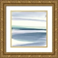 thumbnail image 1 of Paschke, Chris 26x26 Gold Ornate Wood Framed with Double Matting Museum Art Print Titled - Mint Dawn III, 1 of 4