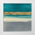 thumbnail image 1 of Paschke, Chris 26x26 White Modern Wood Framed Museum Art Print Titled - Gold Emerald II, 1 of 4