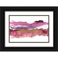 thumbnail image 1 of Paschke, Chris 32x23 Black Ornate Wood Framed with Double Matting Museum Art Print Titled - Coastal Ink V, 1 of 4