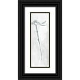 thumbnail image 1 of Paschke, Chris 9x18 Black Ornate Wood Framed with Double Matting Museum Art Print Titled - Solitary Dogwood V Gray, 1 of 4