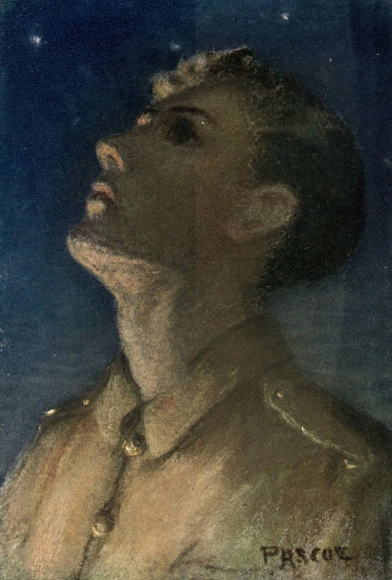 Pascoe The Soul of the Soldier 1918 Soldier Canvas Art -  (24 x 36)