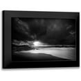 thumbnail image 1 of Pascual Buye, Santiago 14x11 Black Modern Framed Museum Art Print Titled - Storm Lights, 1 of 5
