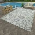 thumbnail image 1 of Paseo 6.5' x 9.5' Gray Outdoor Rug, 1 of 4