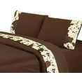 thumbnail image 1 of Paseo Road by Hiend Cowprint Border Sheet Set, 1 of 2