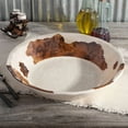 thumbnail image 1 of Paseo Road by Hiend Elsa Cowhide Melamine Serving Bowl, 1 of 1