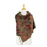 Pashmina Double Layered 28" x 70" Woven Pashmina Shawl Scarf