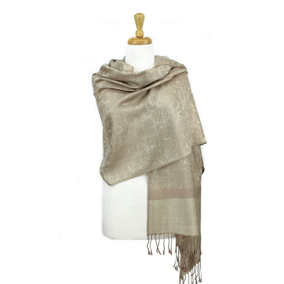 Pashmina Paisley Jacquard Pashmina Shawl Wrap Scarf