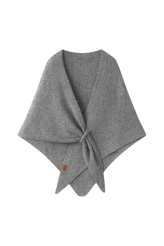 Shawl Wraps For Women Triangle Sweater Scarf Warm Wool Blend Cape Cold Weather Neck Warmer Winter Fall Accessory