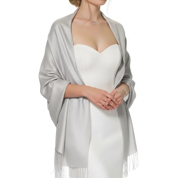 Resicozy Pashmina Shawl Wraps for Women Lightweight Evening Wedding ...