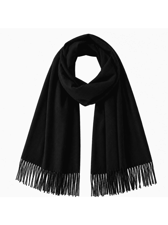 Women's Scarf Shawls and Wraps for Women Evening Dress Wedding Shawls for Bridesmaids for Bridesmaid Gifts Winter Scarves Black