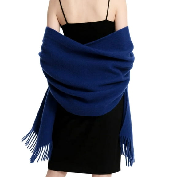 Women's Scarf Shawls and Wraps for Women Evening Dress Wedding Shawls for Bridesmaids for Bridesmaid Gifts Winter Scarves Dark Blue