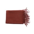 thumbnail image 1 of Pashmina-Style Shawl 26 in wide by 72 in long Dusky Garden Rose, 1 of 1