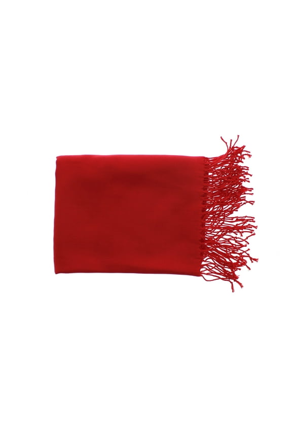 Pashmina-Style Shawl 26 in wide by 72 in long Shocking Pink