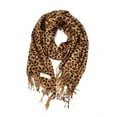 thumbnail image 1 of Pashmina Women's Premium Fashion Leopard Pattern Hat, Scarf & Glove Set, leopard pattern, 1 of 6