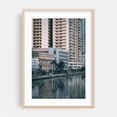 thumbnail image 1 of Pasig River, Binondo - Manila Philippines Photography Oak Framed Wall Art Print 20 x 30 inches, 1 of 59