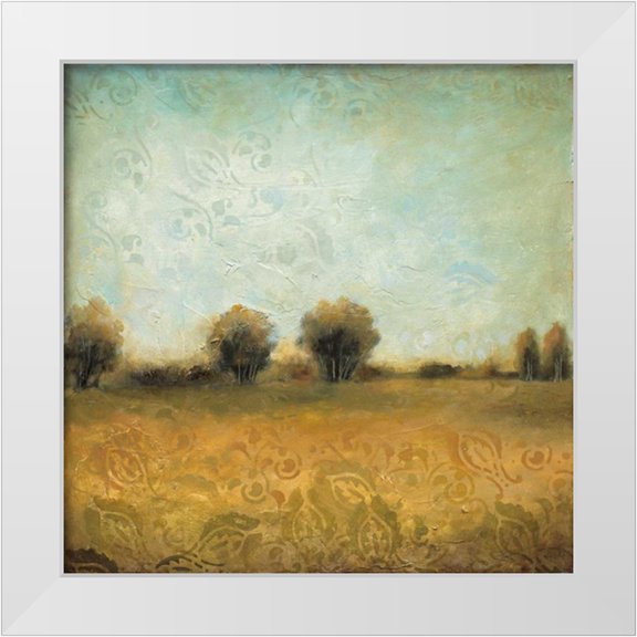 Pasion, Wani 12x12 White Modern Wood Framed Museum Art Print Titled - Summer Evening II