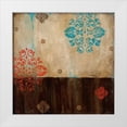 thumbnail image 1 of Pasion, Wani 15x15 White Modern Wood Framed Museum Art Print Titled - Damask Patterns I, 1 of 4
