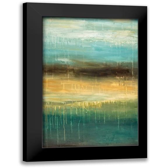 Pasion, Wani 17x24 Black Modern Framed Museum Art Print Titled - Adria