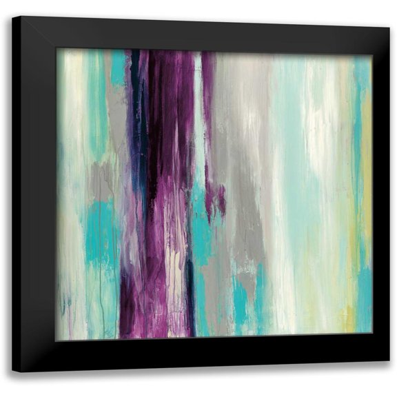 Pasion, Wani 20x20 Black Modern Framed Museum Art Print Titled - Firefall