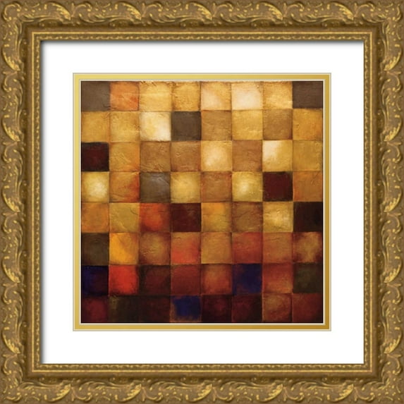 Pasion, Wani 26x26 Gold Ornate Wood Framed with Double Matting Museum Art Print Titled - Cerveny