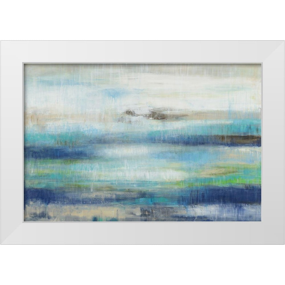 Pasion, Wani 32x23 White Modern Wood Framed Museum Art Print Titled ...