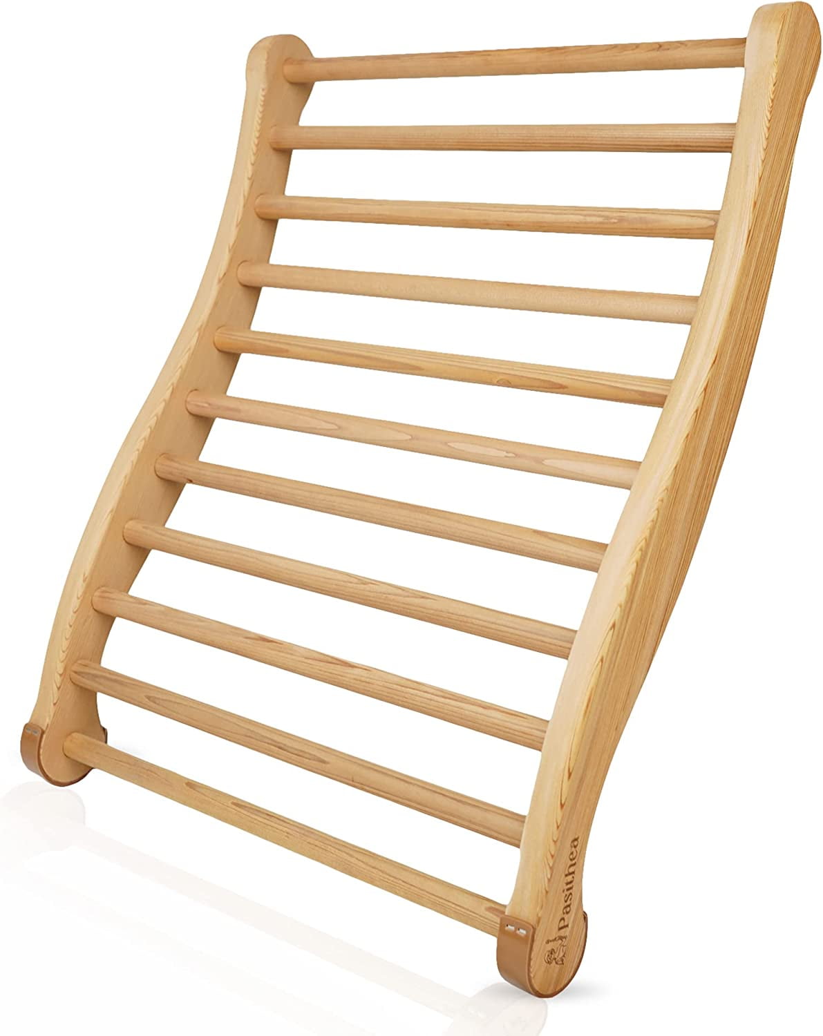 Pasithea Canadian Red Cedar Sauna Backrest SlipResistant, NonToxic