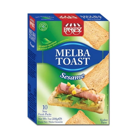 Packed Toast In Store Shop Melba Toast Crackers and Snacks