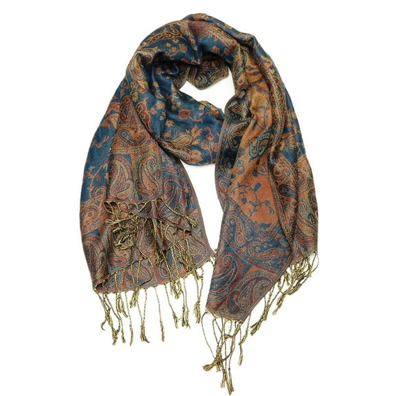 Paskmlna Women's Pashmina Elegant Colors Shawl Wrap