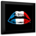 thumbnail image 1 of Paslier, Morgan 12x12 Black Modern Framed Museum Art Print Titled - French Kiss, 1 of 5