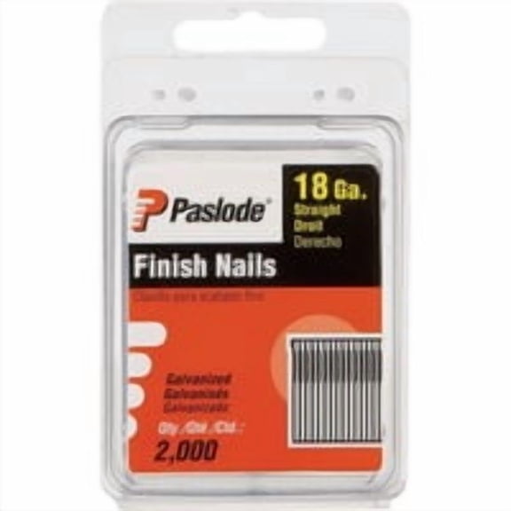 Southern Carlson Paslode 18-Gauge Galvanized Straight Brad Nails - Pack of 6
