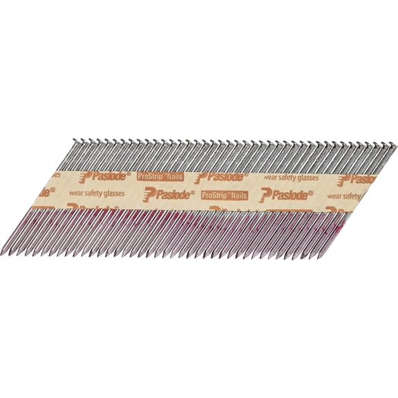 Paslode 30 Degree Paper Tape Brite RounDrive Framing Nails - Pack of 24