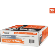 Paslode 30 Degree Paper Tape Brite RounDrive Framing Nails - Pack of 2   Construction & DIY Use, Standard Hardware Spec