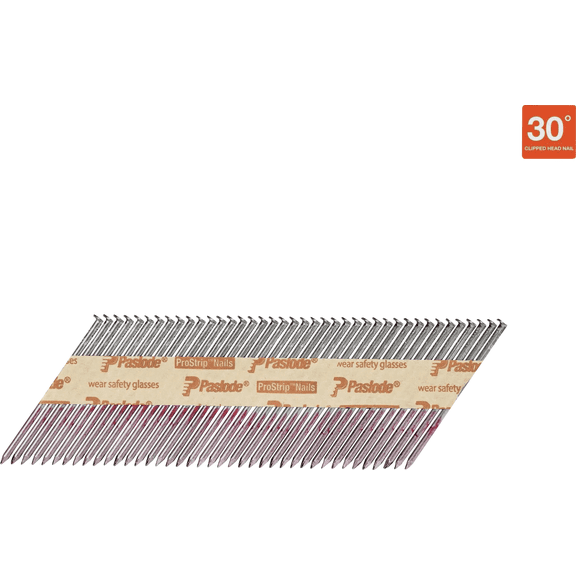 Paslode 30 Degree Paper Tape Brite RounDrive Framing Nails - Pack of 4 Construction & DIY Use, Standard Hardware Spec