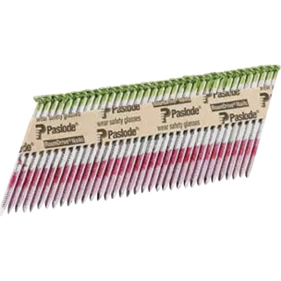Paslode 30 Degree Paper Tape Hot Dipped Galvanized RounDrive Framing Nails - Single Pack