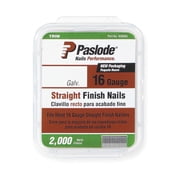 Paslode 650287 2-1/2" x 16 Gauge Galvanized Straight Finish Nails - 2,000 count Box