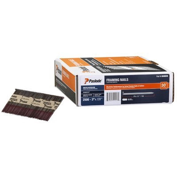 Paslode 650830 2500 Count Frame Nail - 3 x 0.131 in.