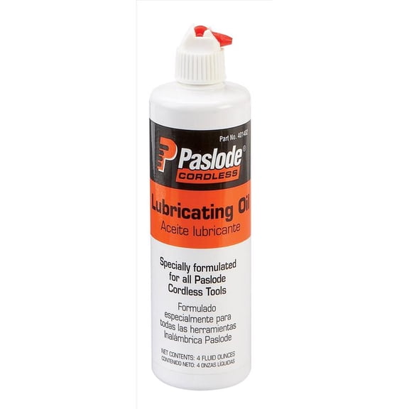 Paslode Cordless Tool Lubricating Oil 4 oz. Bottle 1 pc.