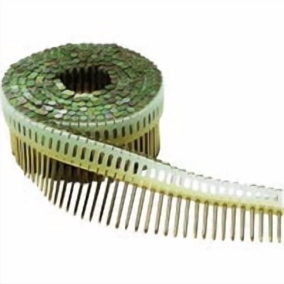 Southern Carlson Paslode Plastic Strip Electro Galvanized Smooth Shank Coil Siding Nails - Pack of 6