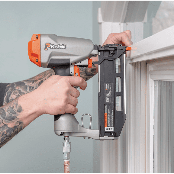 Paslode Power Tool - Paslode Straight Pneumatic Finish Nailer - Single Pack  Professional & DIY Use, Standard Battery Platform