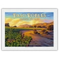 thumbnail image 1 of Paso Robles - Geneseo District - California Vineyards Wine Country Art by Kerne Erickson - Japanese Unryu Rice Paper Art Print (Unframed) 18 x 24 in, 1 of 4