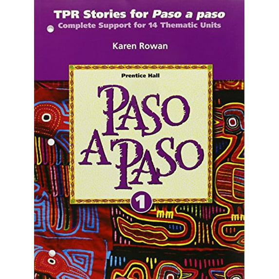 Pre-Owned Paso a Paso 2000 T.P.R Storytelling Blackline Masters Paperback