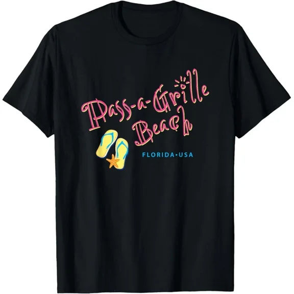 Pass-A-Grille Beach Florida T-Shirt Unisex S-5XL Hot Trending Shirt, Vintage Birthday Gift